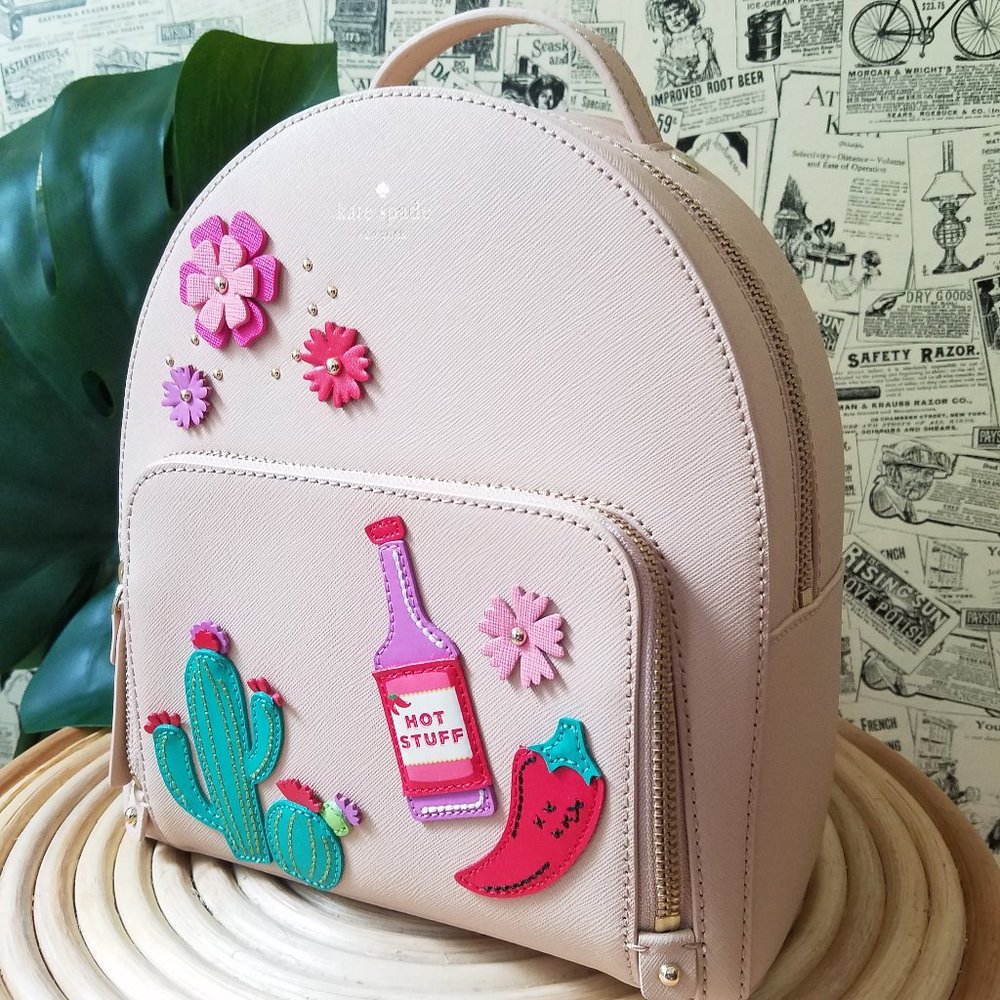 Kate Spade Tomi New Horizons Cactus Backpack - Picture 1 of 9